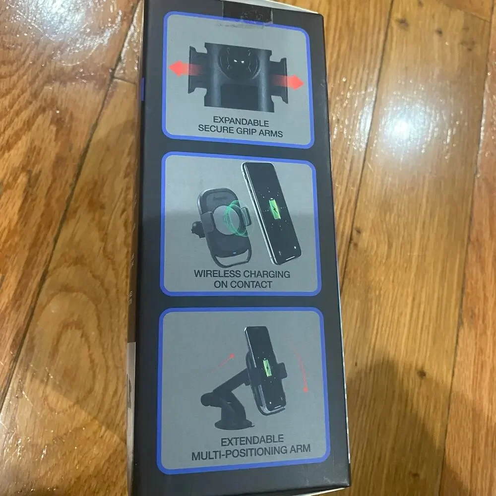 Energizer Ultimate Wireless Fast Charging Grip Mount New